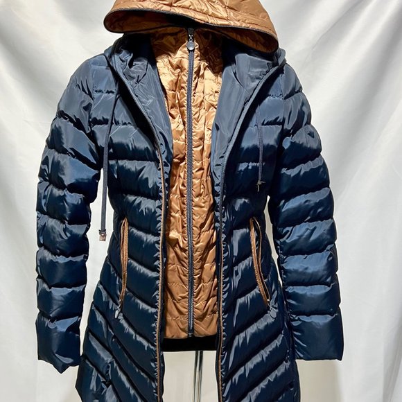 NEW Duck Down Flash Geo Super Warm Winter Coat & Puffer Jacket Plus Size - Picture 5 of 16